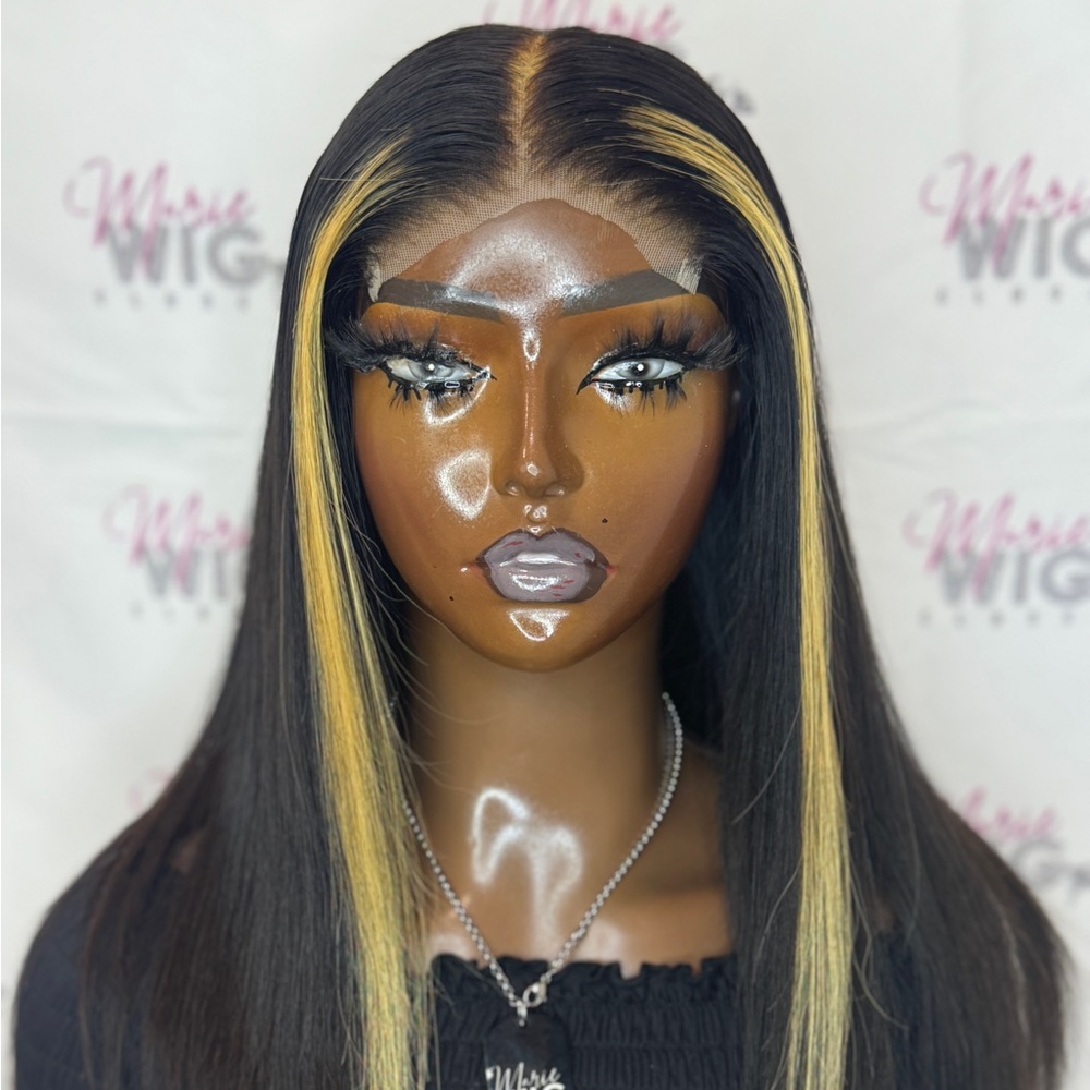 Ready to ship wig 5x5 custom made 16” wig